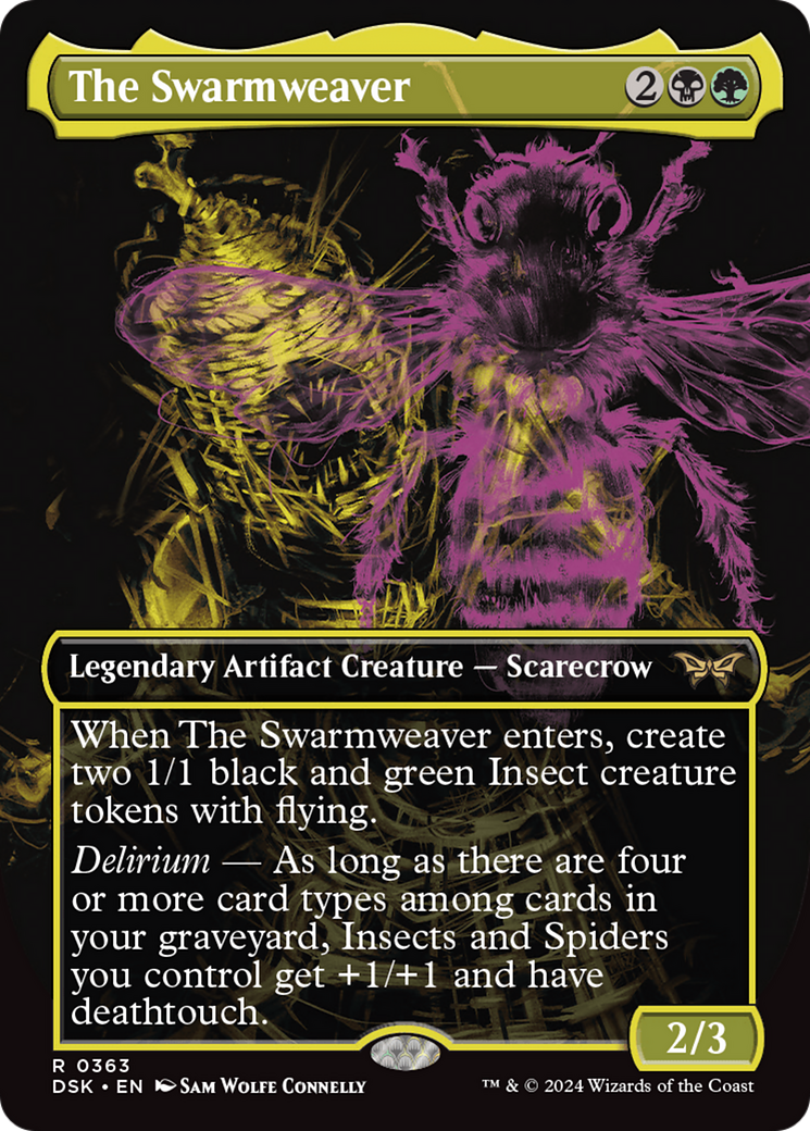 The Swarmweaver (Showcase) (363) [Duskmourn: House of Horror] - Deck Out Gaming