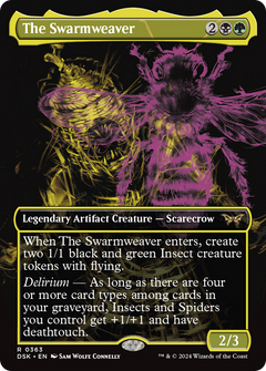 The Swarmweaver (Showcase) (363) [Duskmourn: House of Horror] - Deck Out Gaming