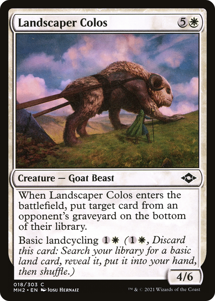 Landscaper Colos (18) [Modern Horizons 2] - Deck Out Gaming