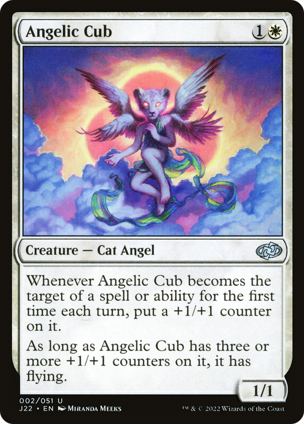 Angelic Cub (2) [Jumpstart 2022] - Deck Out Gaming