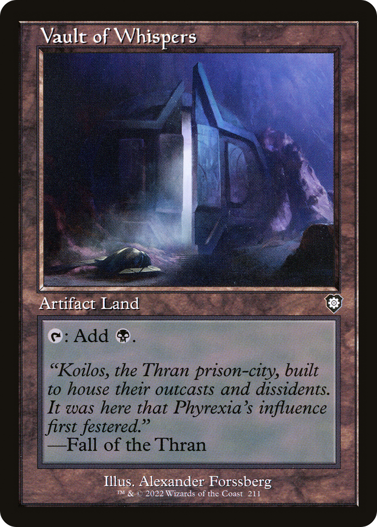 Vault of Whispers (Retro Frame) (211) [Commander: The Brothers' War] - Deck Out Gaming