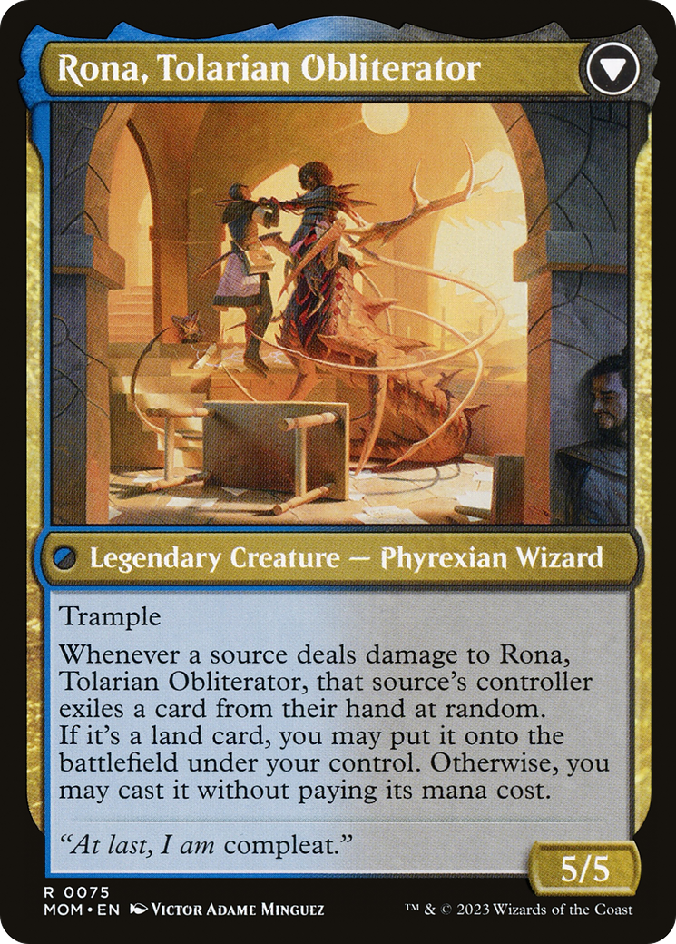 Rona, Herald of Invasion (75) [March of the Machine] foil - Deck Out Gaming