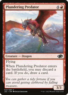 Plundering Predator (37) [Jumpstart 2022] - Deck Out Gaming
