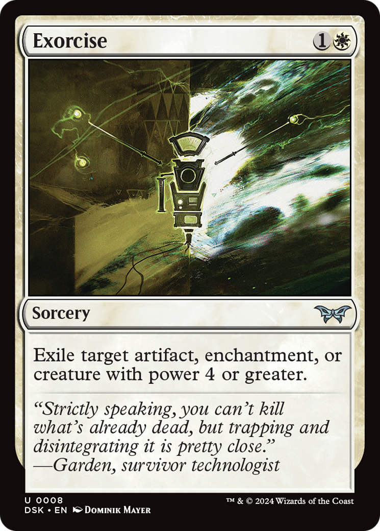 Exorcise (8) [Duskmourn: House of Horror] foil - Deck Out Gaming