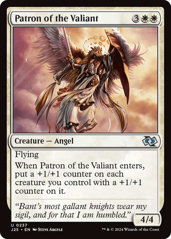 Patron of the Valiant (237) [Foundations Jumpstart] - Deck Out Gaming