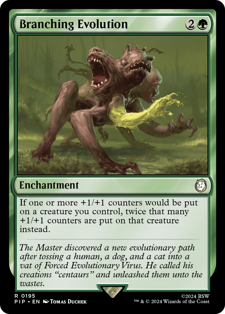 Branching Evolution (195) [Fallout] foil - Deck Out Gaming