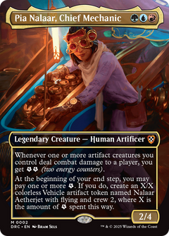 Pia Nalaar, Chief Mechanic (Borderless) (2) [Commander: Aetherdrift] - Deck Out Gaming