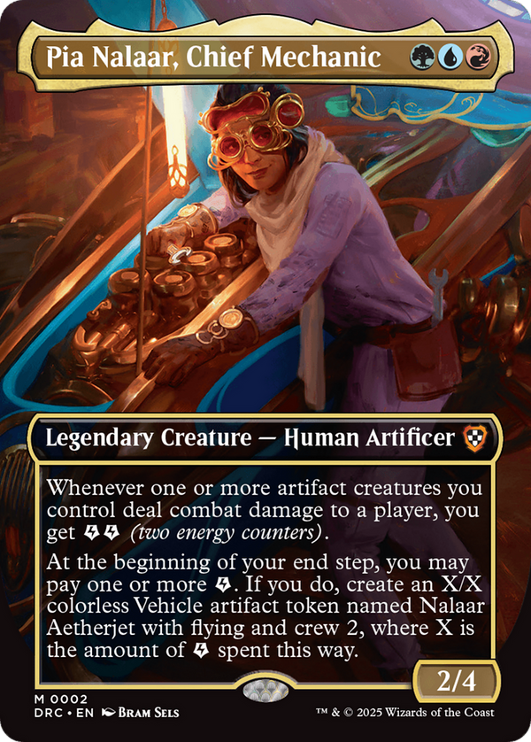 Pia Nalaar, Chief Mechanic (Borderless) (2) [Commander: Aetherdrift] - Deck Out Gaming
