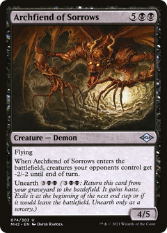 Archfiend of Sorrows (74) [Modern Horizons 2] - Deck Out Gaming