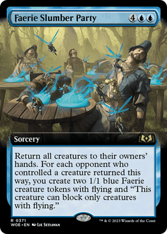 Faerie Slumber Party (Extended Art) (371) [Wilds of Eldraine] - Deck Out Gaming