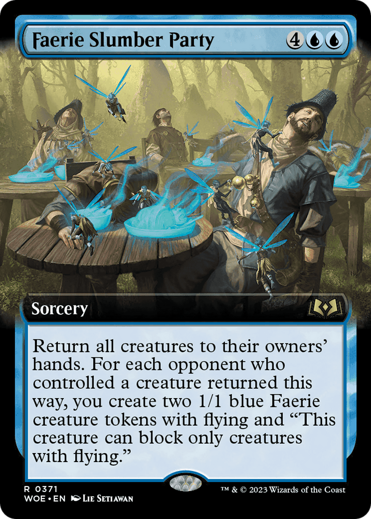 Faerie Slumber Party (Extended Art) (371) [Wilds of Eldraine] - Deck Out Gaming