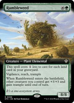 Rumbleweed (Extended Art) (68) [Outlaws of Thunder Junction Commander] - Deck Out Gaming