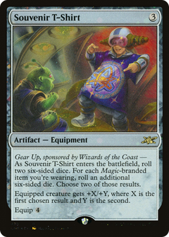 Souvenir T-Shirt (Galaxy Foil) (478) [Unfinity] foil - Deck Out Gaming