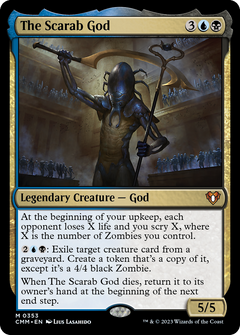 The Scarab God (353) [Commander Masters] foil - Deck Out Gaming