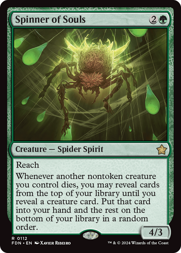 Spinner of Souls (112) [Foundations] foil - Deck Out Gaming