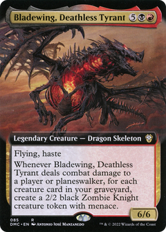 Bladewing, Deathless Tyrant (Extended Art) (85) [Commander: Dominaria United] - Deck Out Gaming