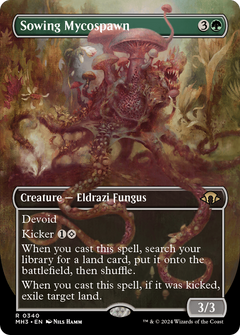 Sowing Mycospawn (Borderless) (340) [Modern Horizons 3] - Deck Out Gaming