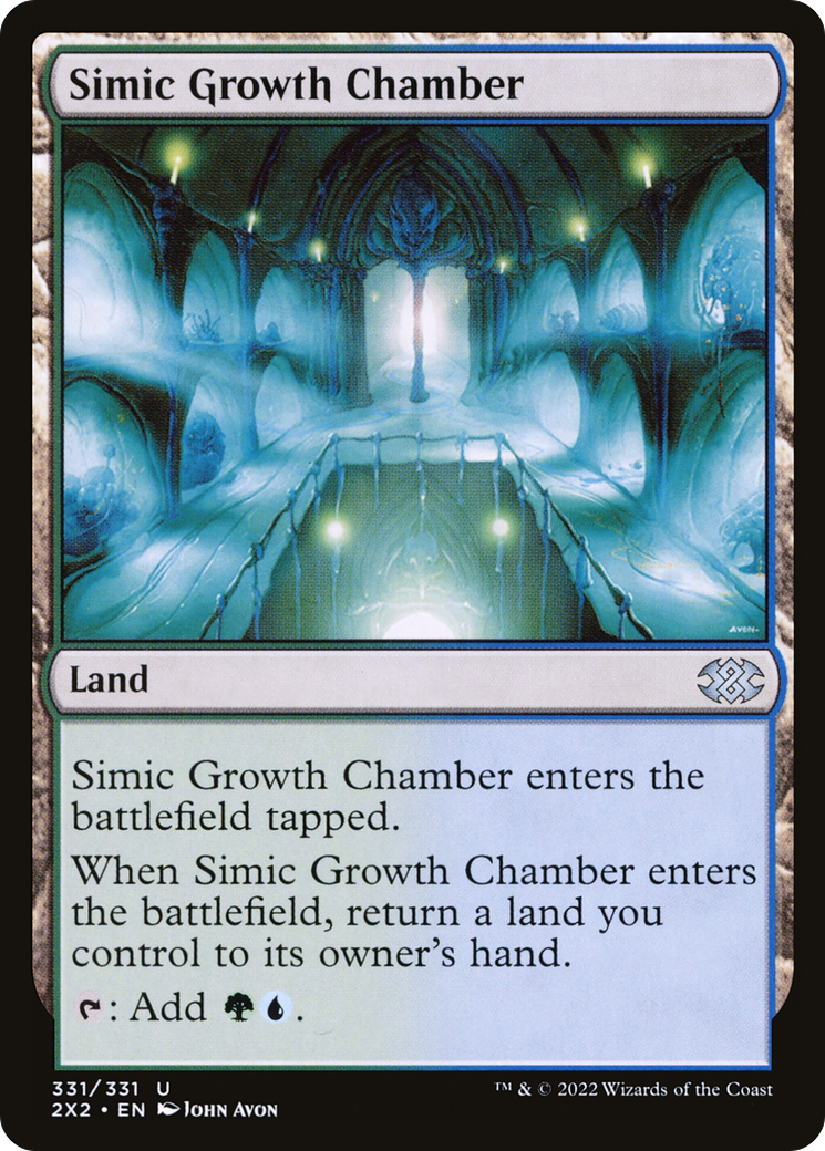 Simic Growth Chamber (331) [Double Masters 2022] foil - Deck Out Gaming