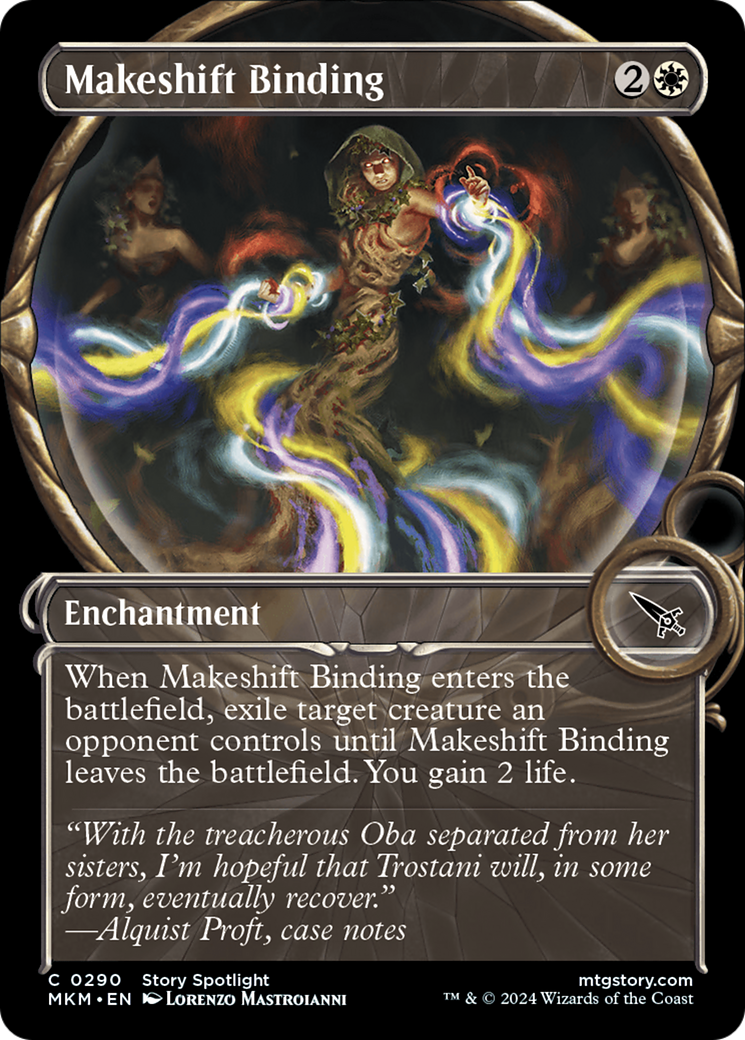Makeshift Binding (Showcase) (290) [Murders at Karlov Manor] foil - Deck Out Gaming