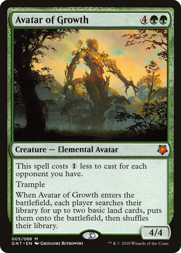 Avatar of Growth (5) [Magic Game Night] - Deck Out Gaming