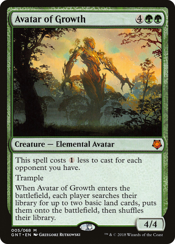 Avatar of Growth (5) [Magic Game Night] - Deck Out Gaming