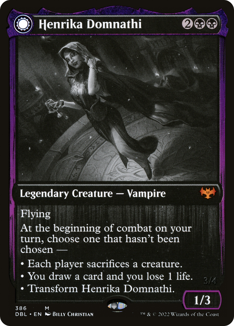Henrika Domnathi (386) [Innistrad: Double Feature] - Deck Out Gaming