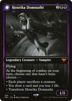 Henrika Domnathi (386) [Innistrad: Double Feature] foil - Deck Out Gaming