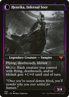 Henrika Domnathi (386) [Innistrad: Double Feature] - Deck Out Gaming