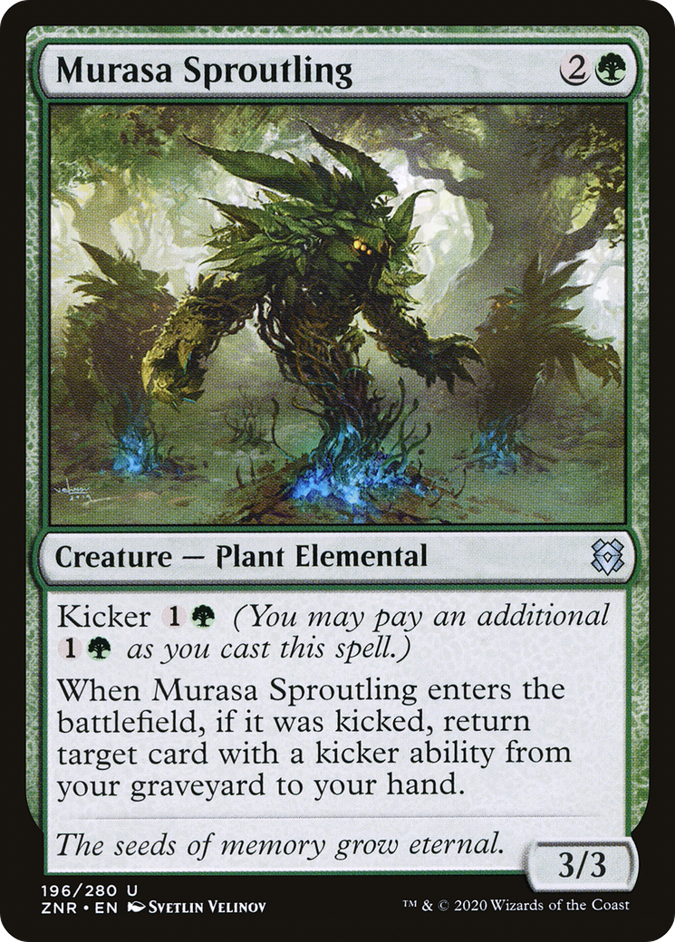 Murasa Sproutling (196) [Zendikar Rising] foil - Deck Out Gaming