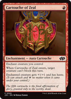 Cartouche of Zeal (529) [Foundations Jumpstart] - Deck Out Gaming