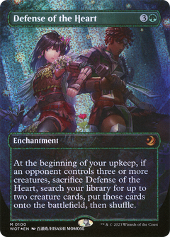 Defense of the Heart (Anime Borderless) (Confetti Foil) (100) [Wilds of Eldraine: Enchanting Tales] foil - Deck Out Gaming