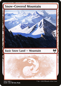 Snow-Covered Mountain (283) [Kaldheim] - Deck Out Gaming