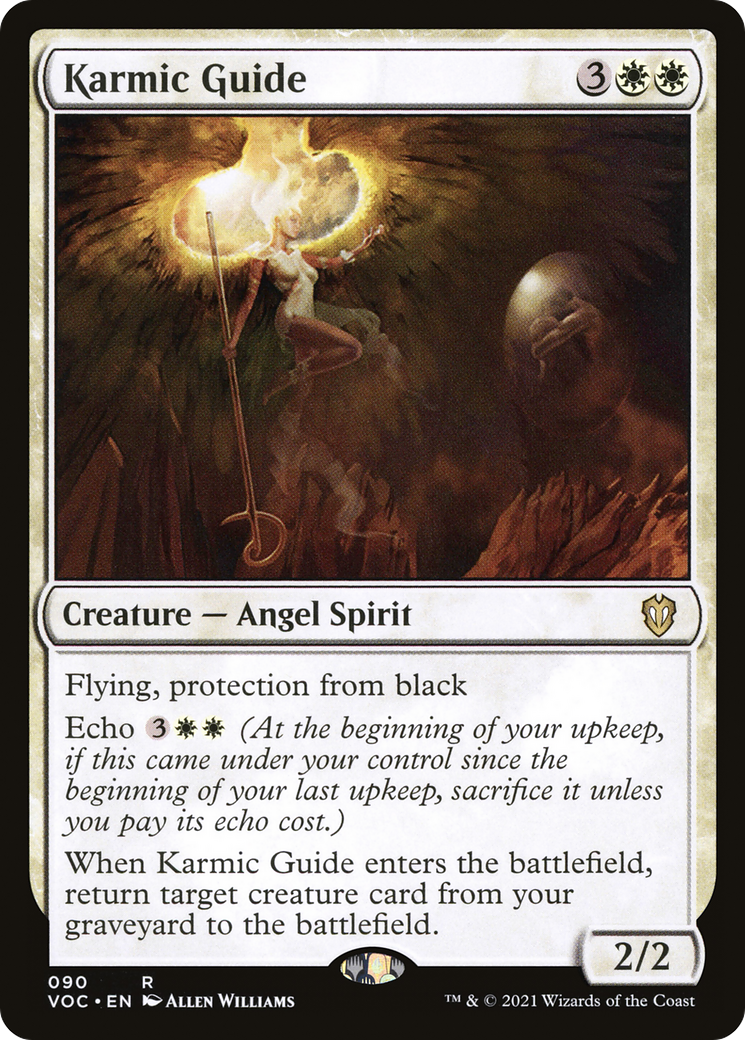 Karmic Guide (90) [Commander: Innistrad: Crimson Vow] - Deck Out Gaming