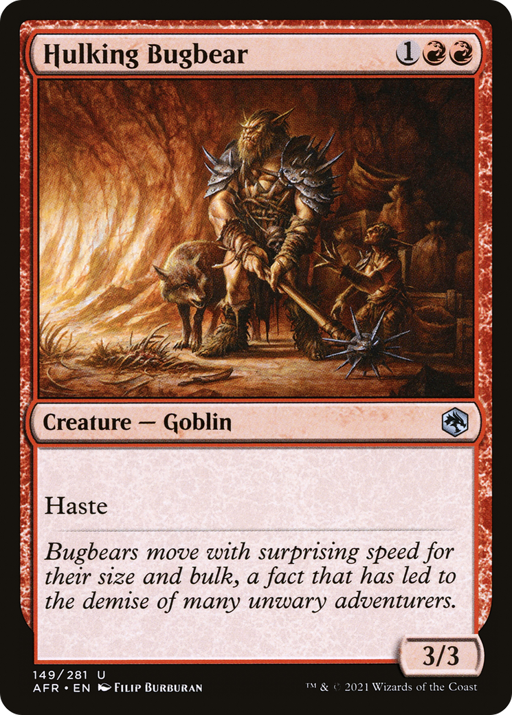 Hulking Bugbear (149) [Adventures in the Forgotten Realms] foil - Deck Out Gaming