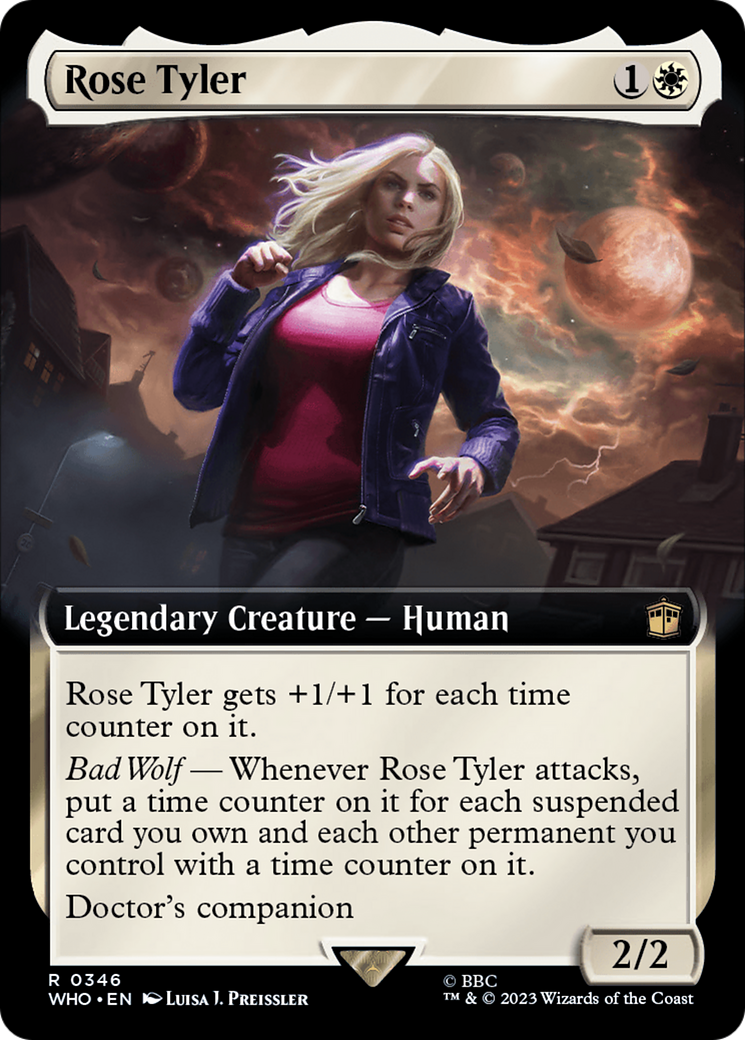 Rose Tyler (Extended Art) (346) [Doctor Who] foil - Deck Out Gaming