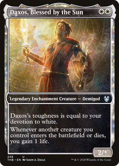 Daxos, Blessed by the Sun (258) [Theros Beyond Death] foil - Deck Out Gaming