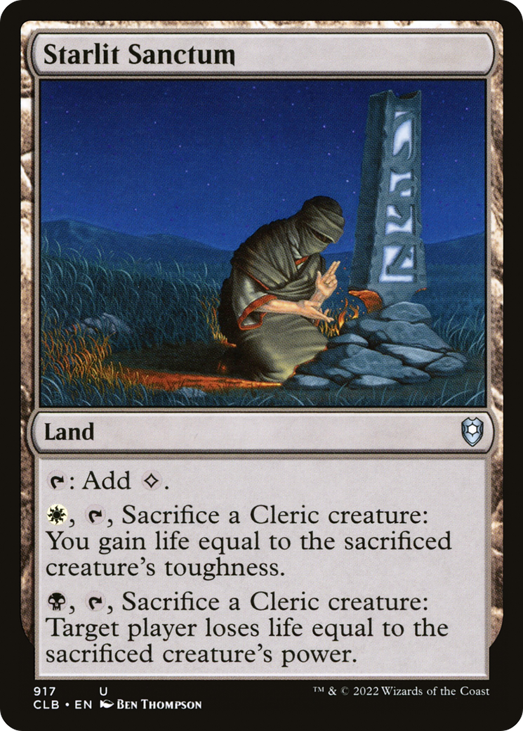Starlit Sanctum (917) [Commander Legends: Battle for Baldur's Gate] - Deck Out Gaming