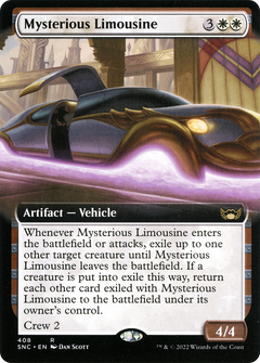 Mysterious Limousine (Extended Art) (408) [Streets of New Capenna] - Deck Out Gaming