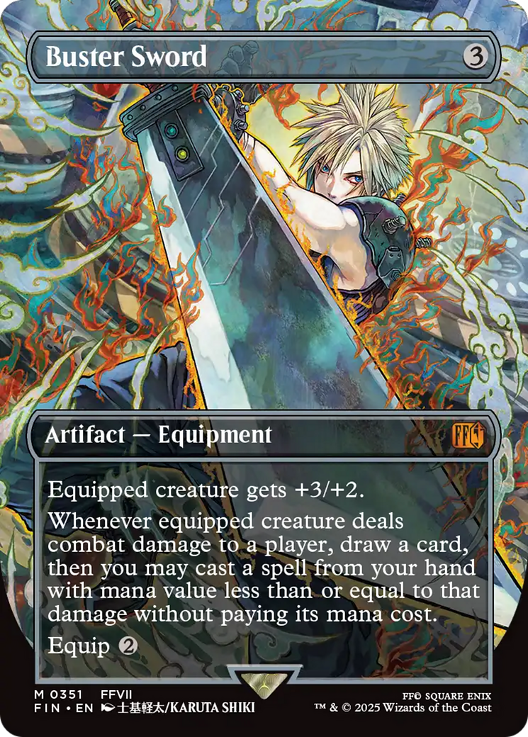 Buster Sword (351) [FINAL FANTASY] - Deck Out Gaming