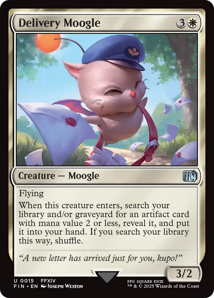 Delivery Moogle (15) [FINAL FANTASY] foil - Deck Out Gaming
