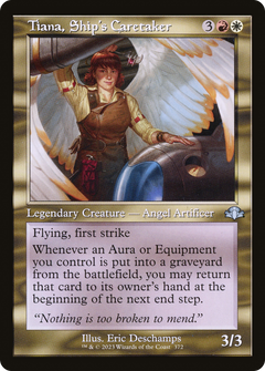 Tiana, Ship's Caretaker (Retro Frame) (372) [Dominaria Remastered] - Deck Out Gaming