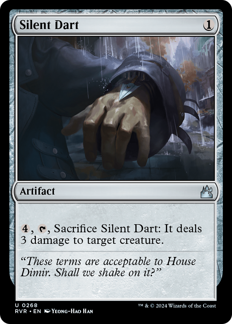 Silent Dart (268) [Ravnica Remastered] foil - Deck Out Gaming