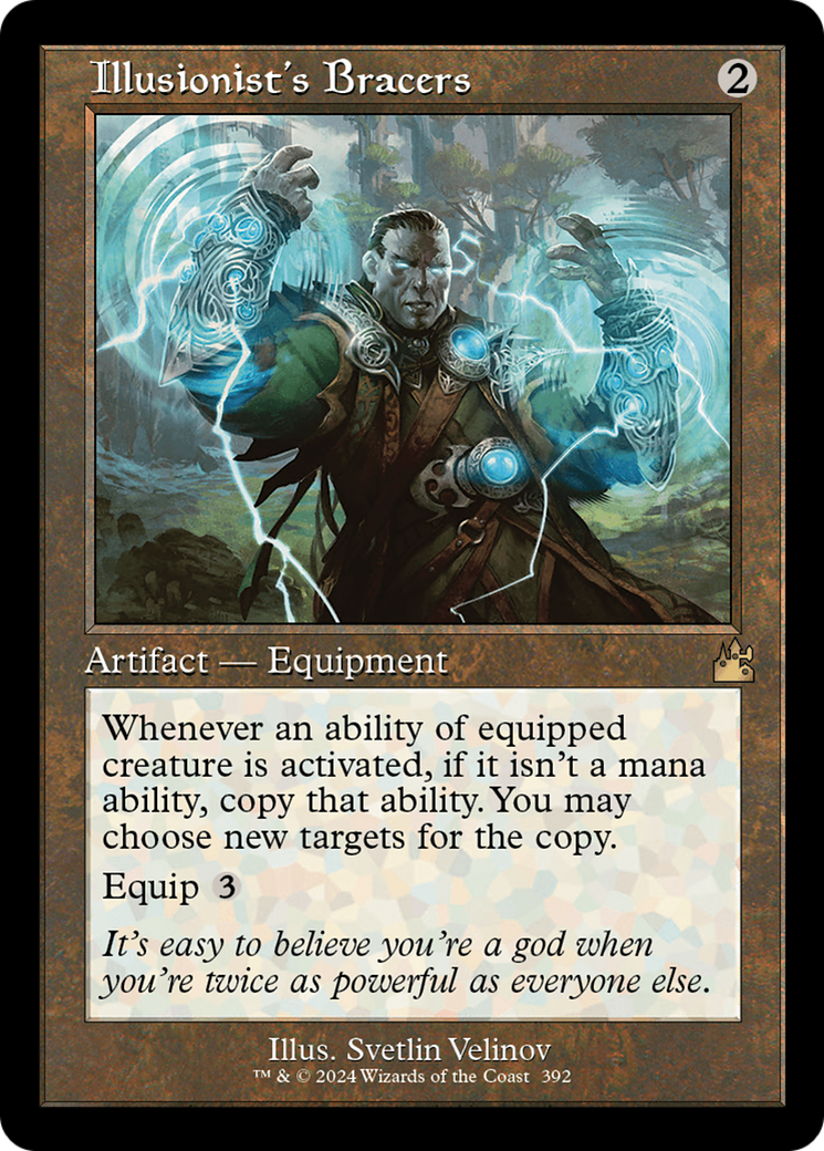 Illusionist's Bracers (Retro Frame) (392) [Ravnica Remastered] foil - Deck Out Gaming