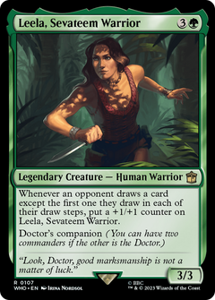 Leela, Sevateem Warrior (107) [Doctor Who] - Deck Out Gaming
