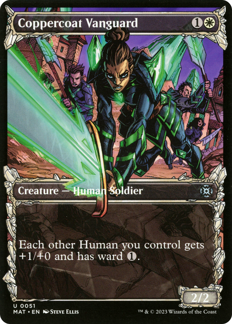 Coppercoat Vanguard (Showcase) (51) [March of the Machine: The Aftermath] foil - Deck Out Gaming