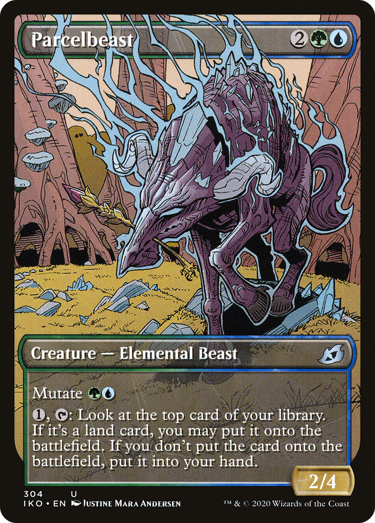 Parcelbeast (304) [Ikoria: Lair of Behemoths] foil - Deck Out Gaming