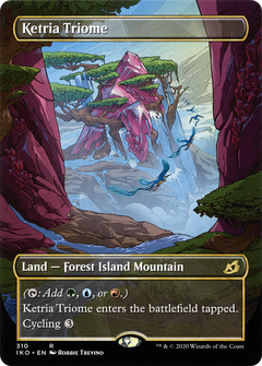 Ketria Triome (Showcase) (310) [Ikoria: Lair of Behemoths] foil - Deck Out Gaming