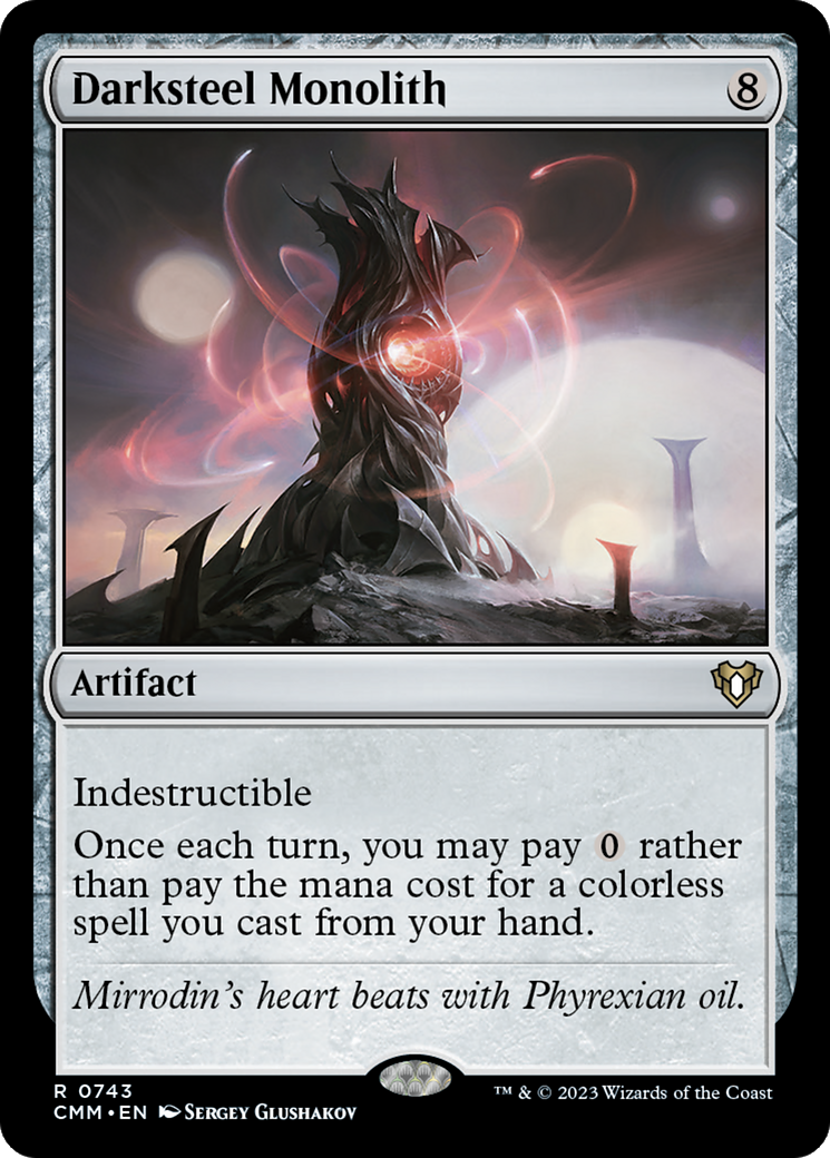 Darksteel Monolith (743) [Commander Masters] - Deck Out Gaming