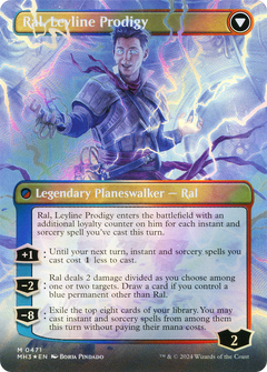 Ral, Monsoon Mage (Borderless) (Textured Foil) (471) [Modern Horizons 3] foil - Deck Out Gaming