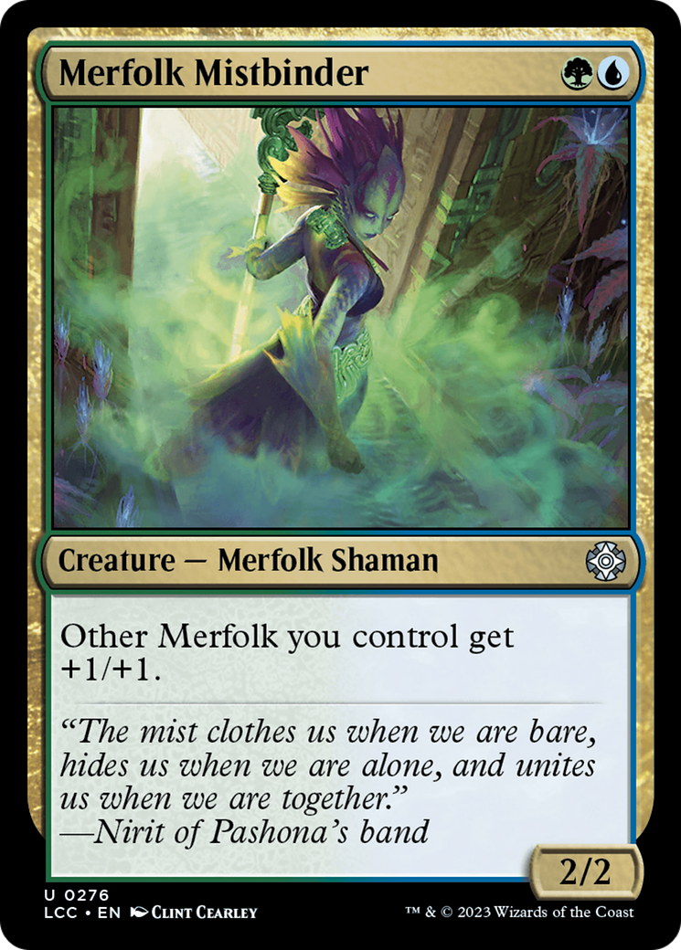 Merfolk Mistbinder (276) [The Lost Caverns of Ixalan Commander] - Deck Out Gaming